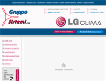 Tablet Screenshot of grupposistemi.com
